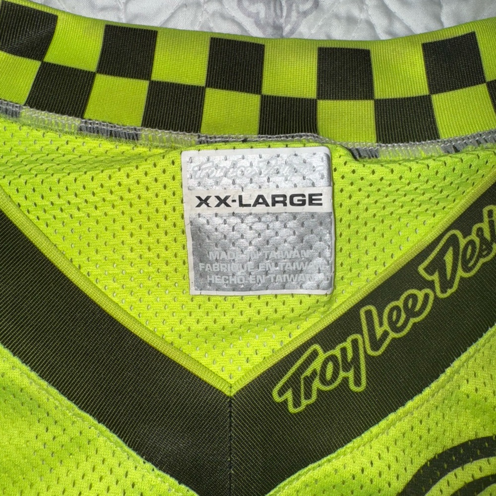 Troy Lee Designs Neon Yellow Jersey Sku024 - Picture 2 of 7